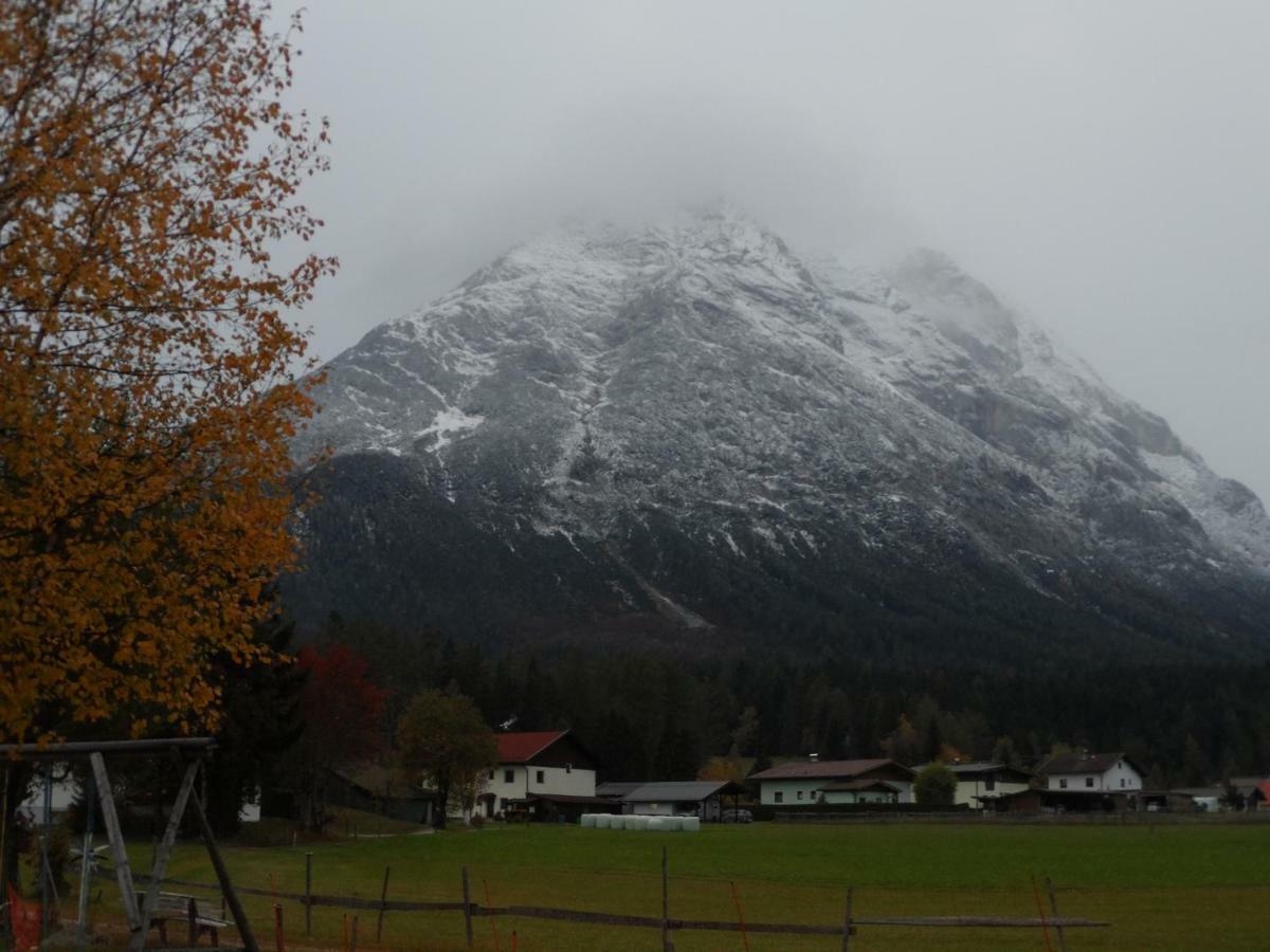 Haus Am Wiesenrain Leutasch Bagian luar foto