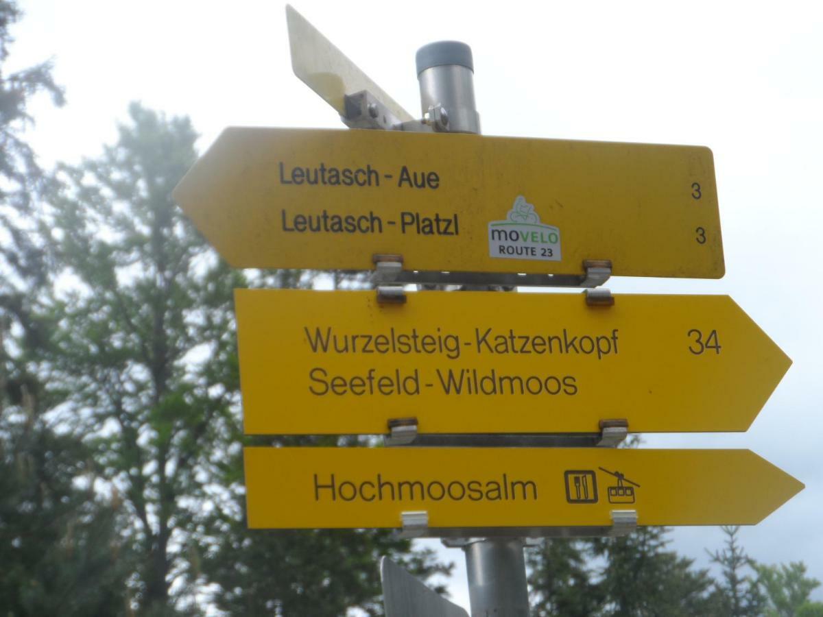 Haus Am Wiesenrain Leutasch Bagian luar foto