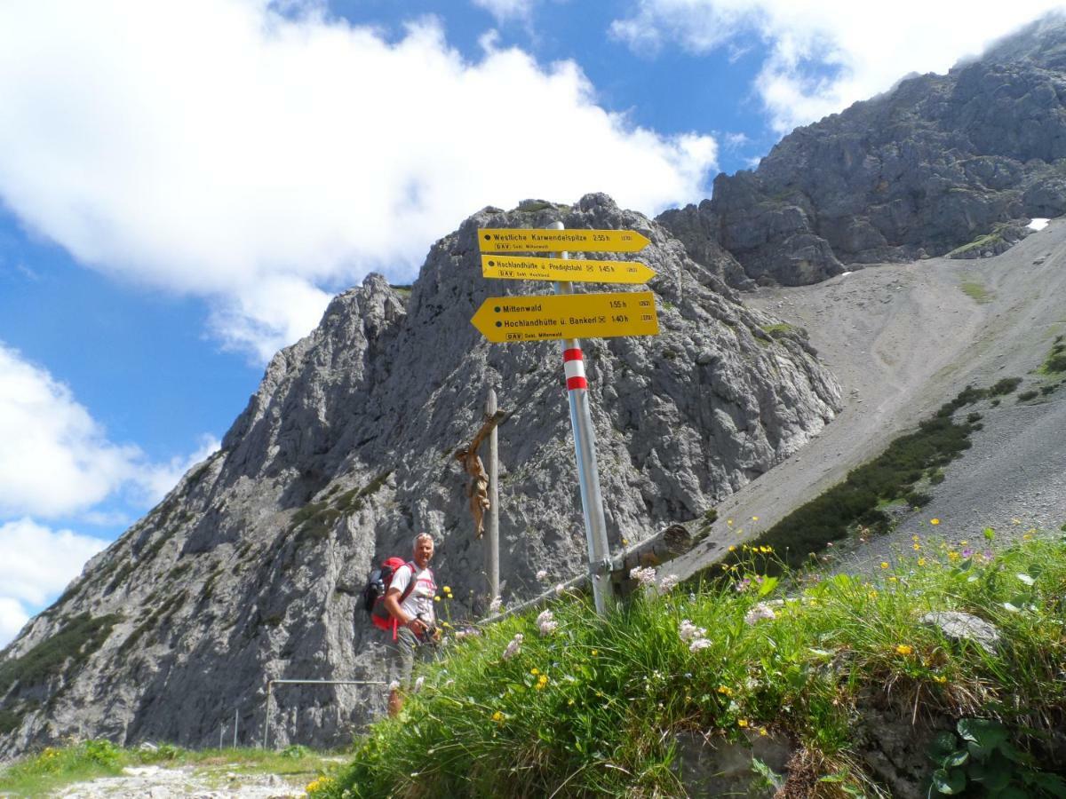 Haus Am Wiesenrain Leutasch Bagian luar foto