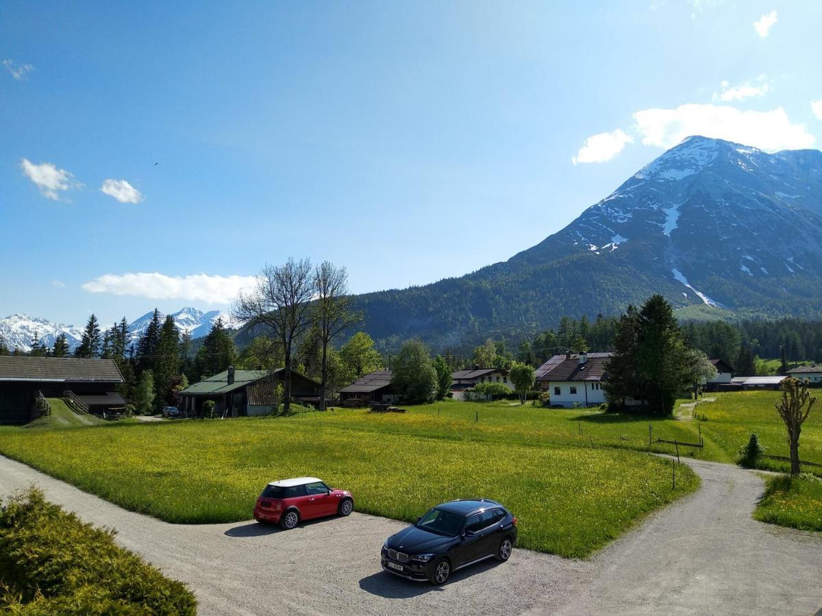 Haus Am Wiesenrain Leutasch Bagian luar foto